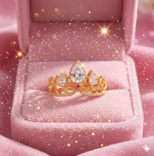 Anillo corona rapunzel