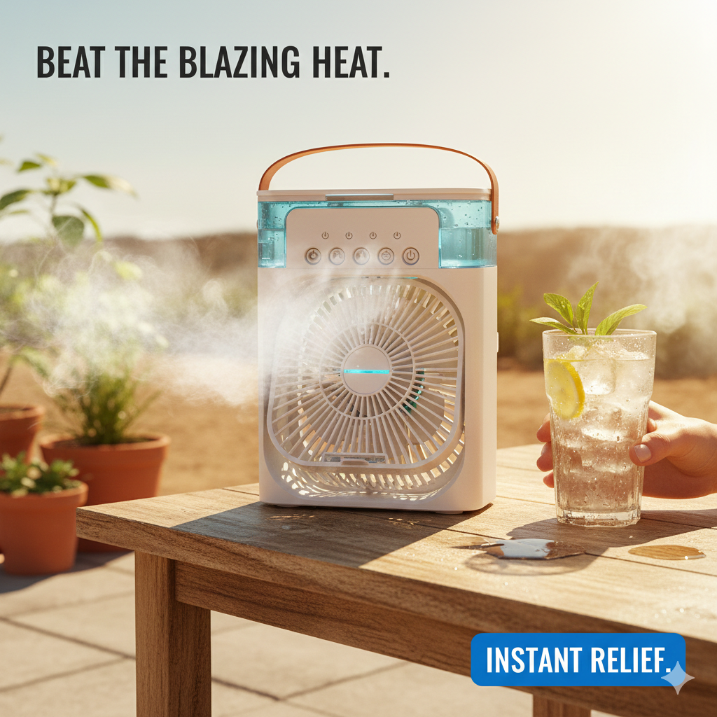 Mini Ventilador Humificador