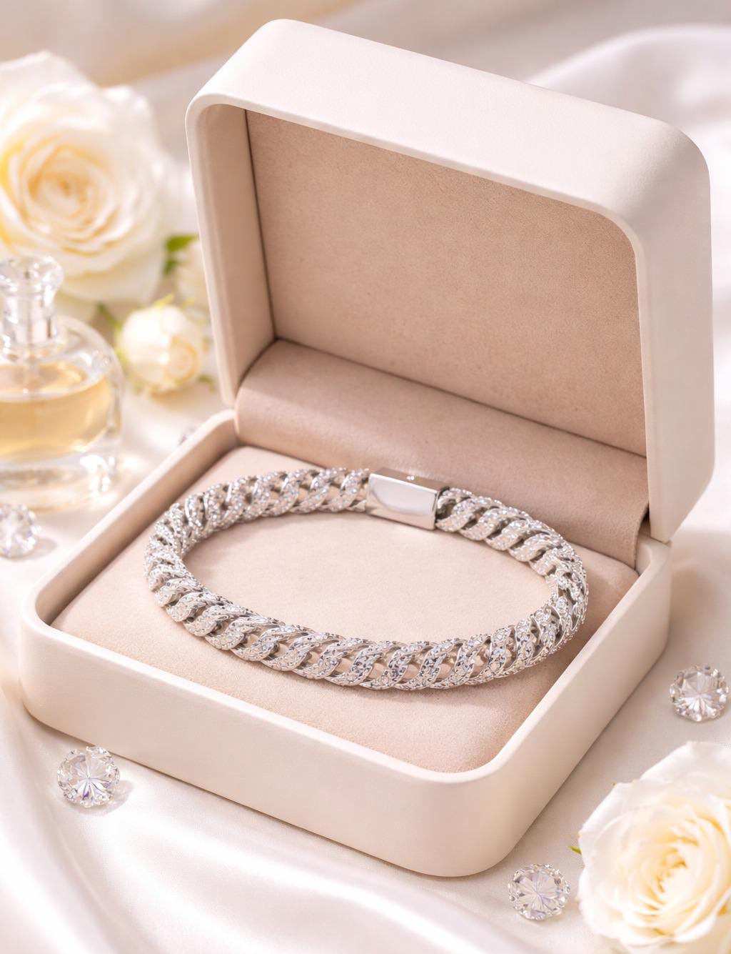 ✨ EXCLUSIVIDAD PURA: El Brazalete Cubano Unisex que Todos Están Buscando 💎👀
